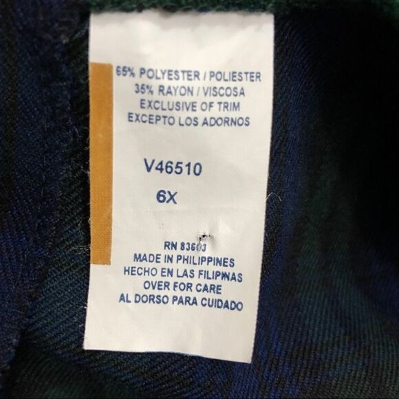 LITTLE BITTY tartan holiday dress - Picture 7 of 7